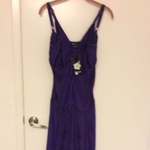 Women Purple Maxi Dress by FLOWER